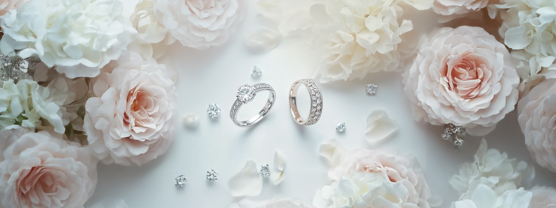 Баннер: Кольца для свадьбы и помолвки