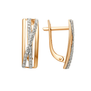 015312-1102 Серьги (Au 585)