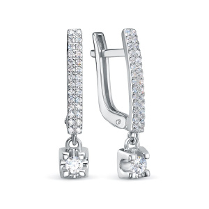 Б121086 Серьги (Au 585)