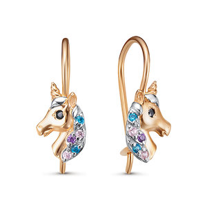 1202690 Серьги (Au 585)