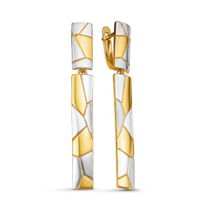 С221972ПЗЖ Серьги (Ag 925)