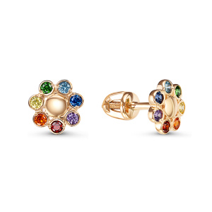 0502052 Серьги (Au 585)