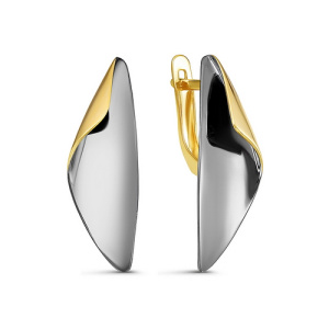 С221543ПЗЖ Серьги (Ag 925)