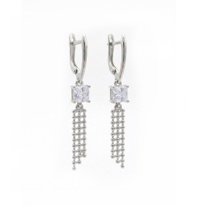 12100114024-501 Серьги (Ag 925)