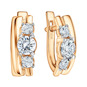 10-00-0001-40835 Серьги (Au 585)