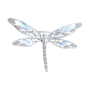 94040127 Брошь (Ag 925)