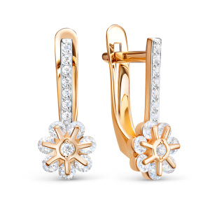 1205274 Серьги (Au 585)