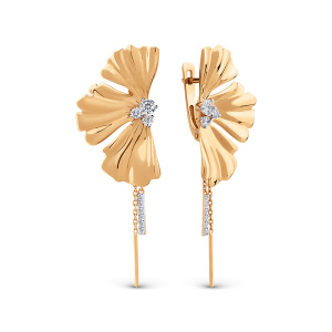 803712-1102 Серьги (Au 585)