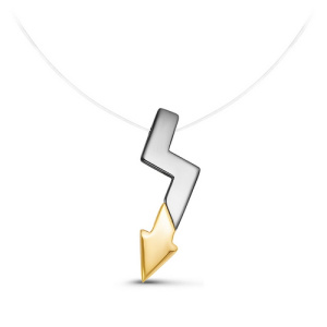 С070558ПЗЖ Колье на леске (Ag 925)