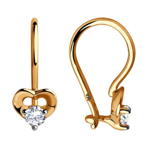028359 Серьги (Au 585)