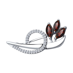 94-340-00702-1 Брошь (Ag 925)