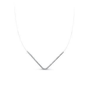 С071134 Колье на леске (Ag 925)