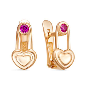 1200444 Серьги (Au 585)