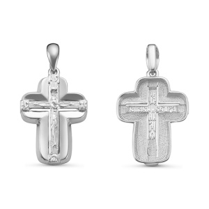 С080580 Крест (Ag 925)