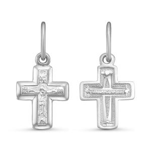 С080444 Крест (Ag 925)