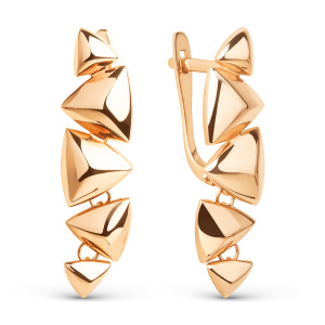 903882-1000 Серьги (Au 585)