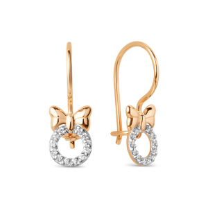 021142-1102 Серьги (Au 585)