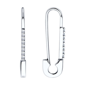 94025991 Серьги (Ag 925)