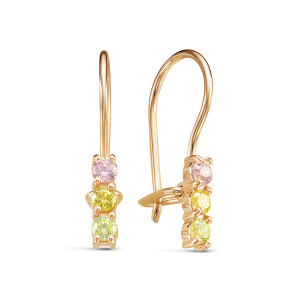 1200017 Серьги (Au 585)