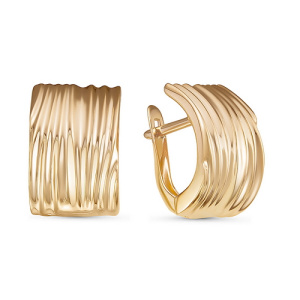 длл120005а Серьги (Au 585)