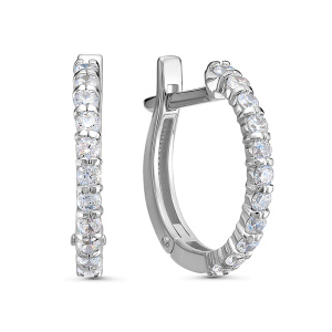 б1202407 Серьги (Au 585)