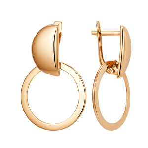 010732-1000 Серьги (Au 585)