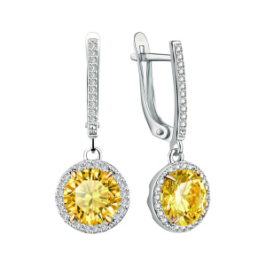 14-7М-0005-17443 Серьги (Ag 925)