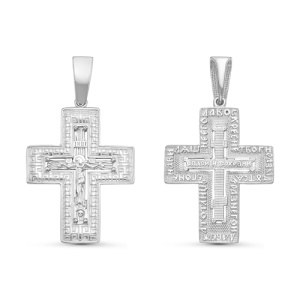 с080509 Крест (Ag 925)