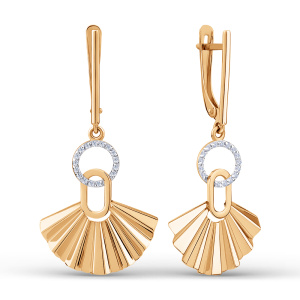 803662-1102 Серьги (Au 585)