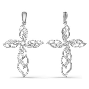 С080201 Крест (Ag 925)