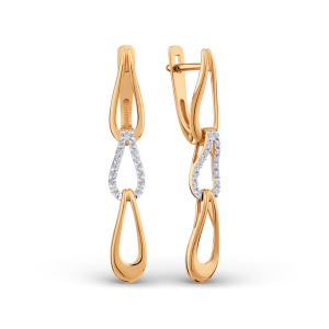 035432-1102 Серьги (Au 585)