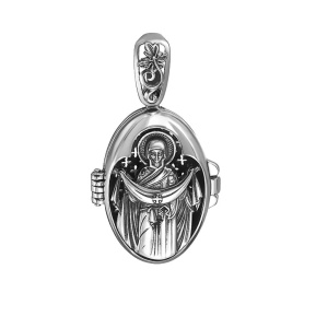 Б-П-332 Под покровом Богородицы Подвеска (Ag 925)