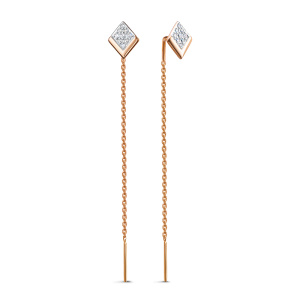 1415862 Серьги (Au 585)