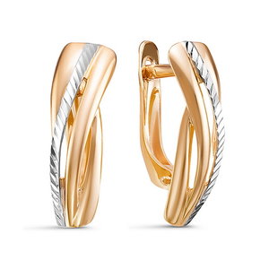 221756 Серьги (Au 585)